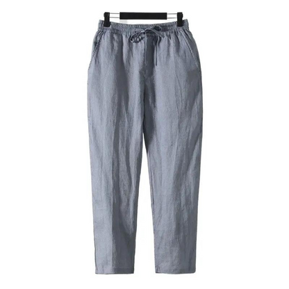 Paris™ - Pantalon En Lin (Coupe Droite)