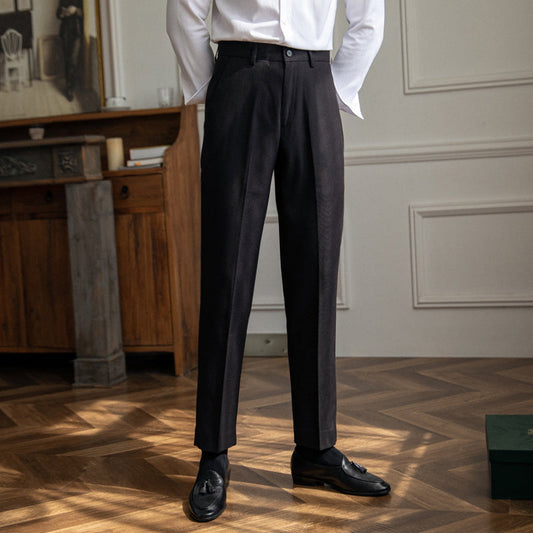 Pantalon Plissé Affûté "New York" pour le Bureau