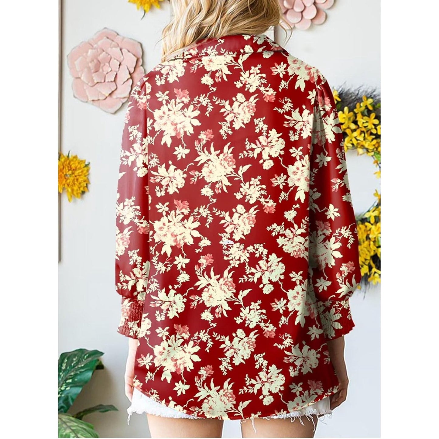 Charie | Blouse Paisley Élégante