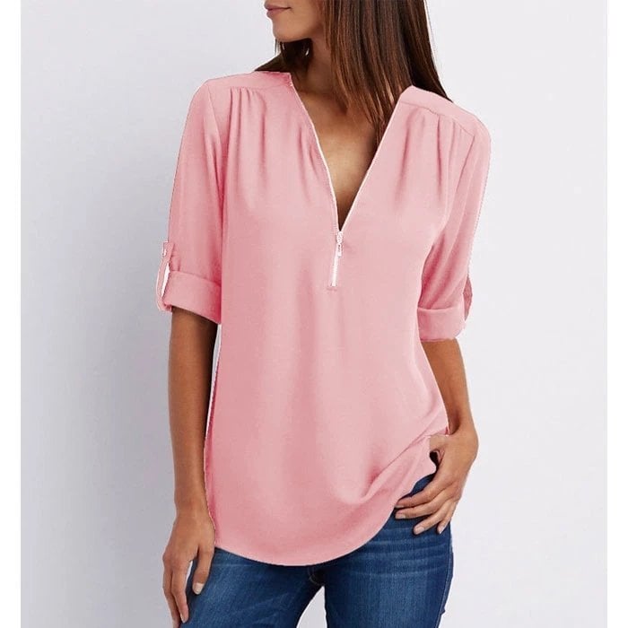 Gwen | Blouse Zippée Chic
