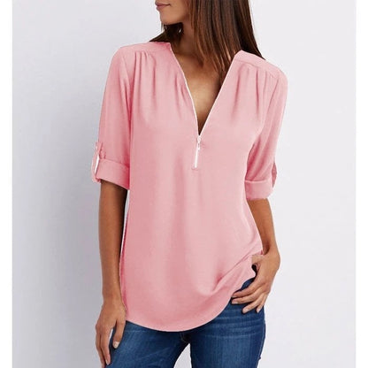 Gwen | Blouse Zippée Chic