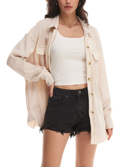 Charlina | Veste Waffle Confortable