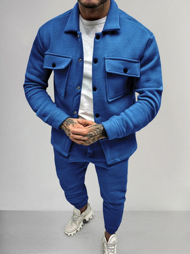 Ensemble Décontracté en Suède 2 Pièces