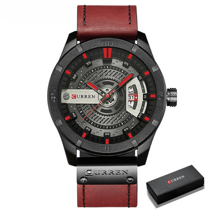 La Montre en Cuir Curren
