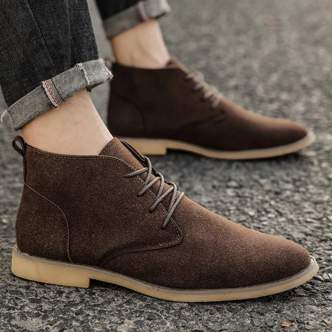 Bottes Chukka en Suède Douce
