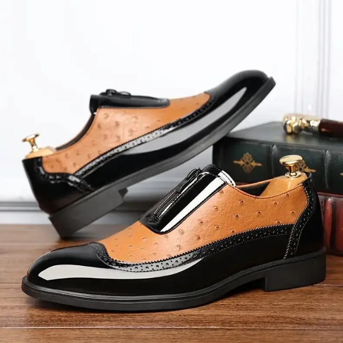 Les Chaussures en Cuir Brock