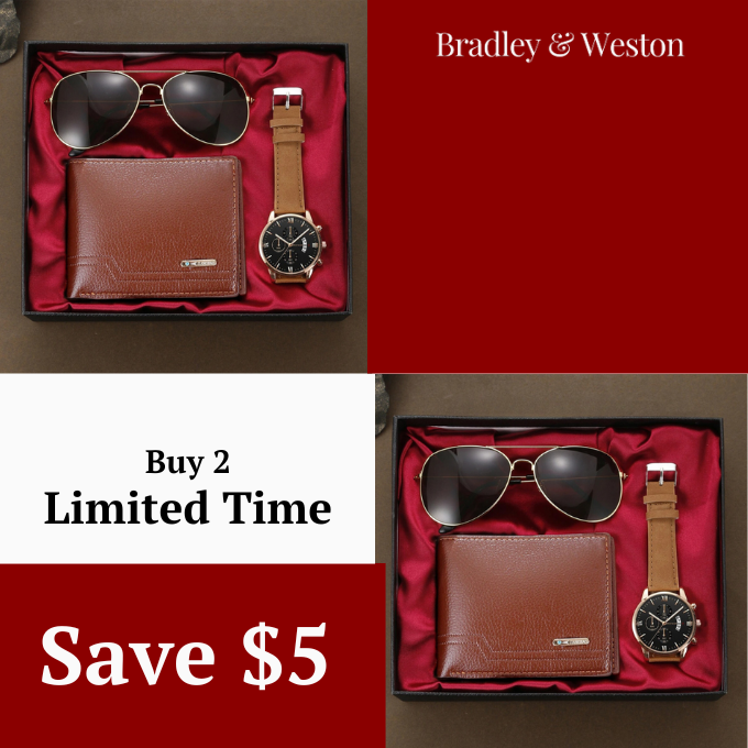 Coffret Cadeau 3 en 1 Pour Hommes