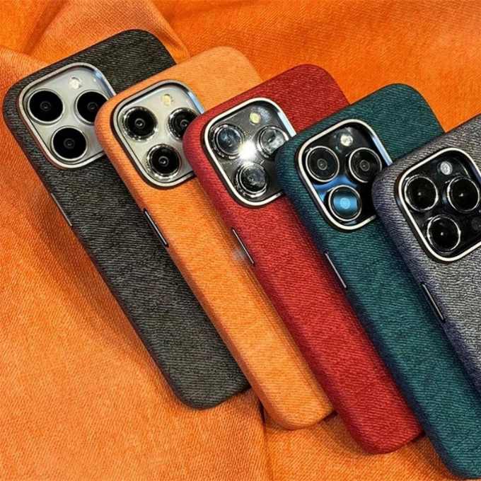 Coque en Denim MagSafe