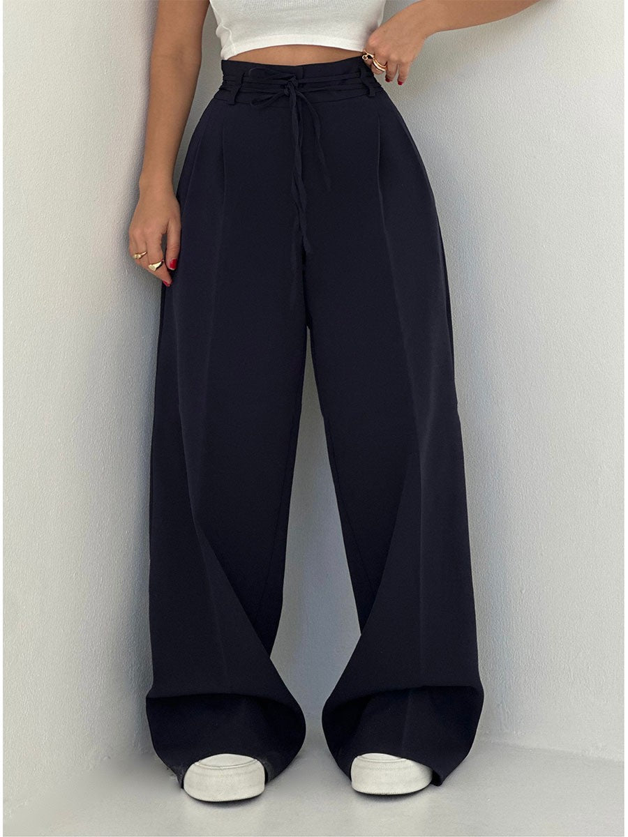 Briséis - Pantalon large taille haute