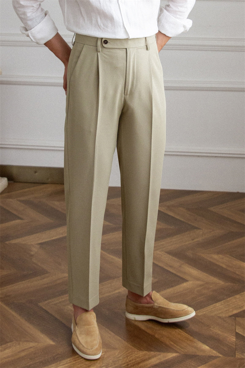 Pantalon à Plis Simple Senequier