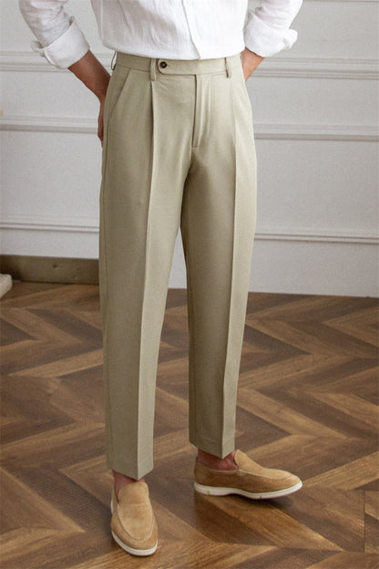 Pantalon à Plis Simple Senequier
