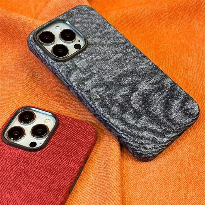 Coque en Denim MagSafe