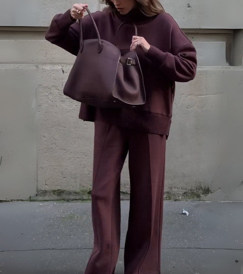 Helen – Ensemble Élégant en Deux Pièces