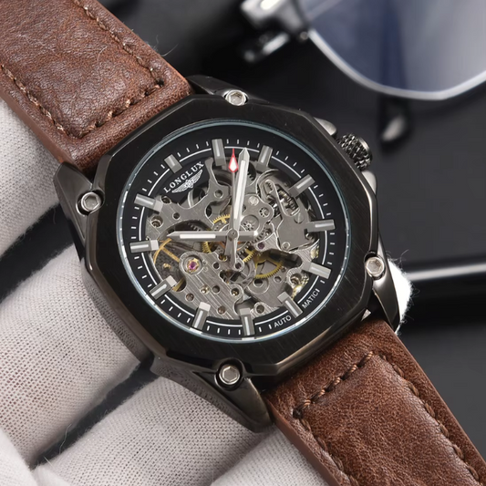 Montre Beck Atlas en Cuir de Vache 100%