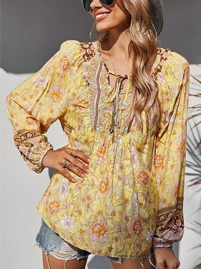 Ginie | Blouse d'été Boho