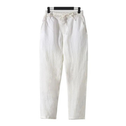 Paris™ - Pantalon En Lin (Coupe Droite)