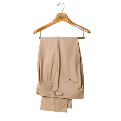 Pantalon à Double Bouton Plissé Lorenzo