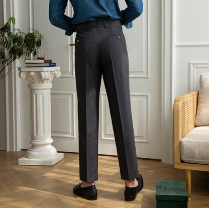 Pantalons droits Easy-Iron Sanremo