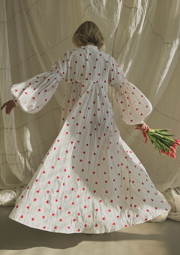 Julia™ | Robe Cœurs Texturée