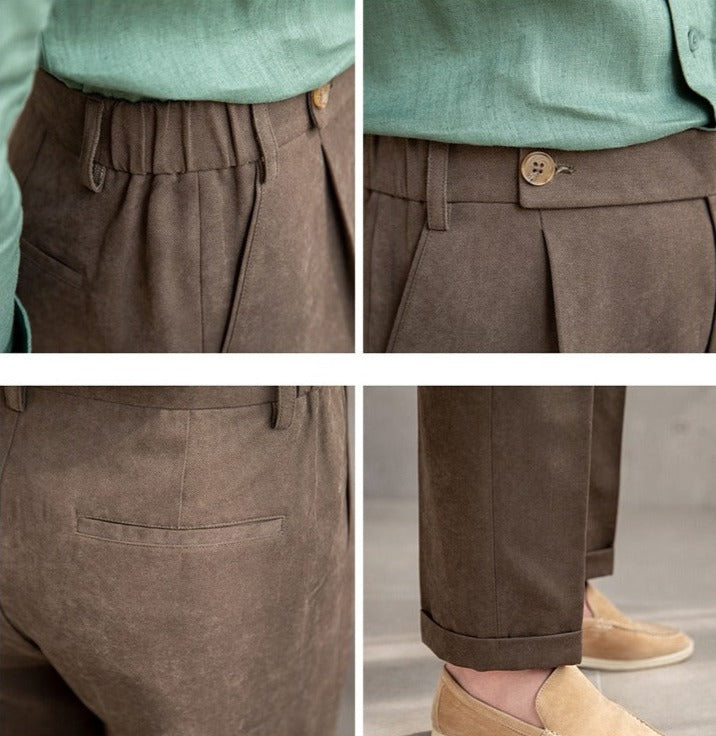 Pantalon Velours Doux Corniglia