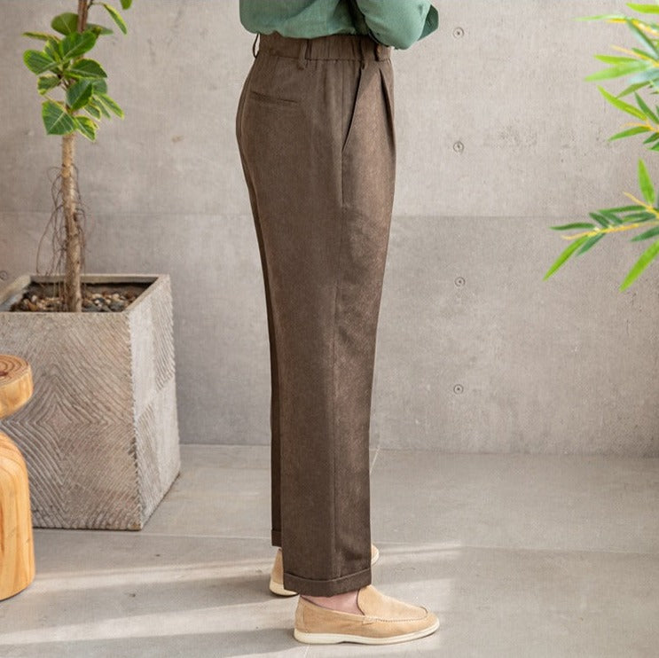 Pantalon Velours Doux Corniglia