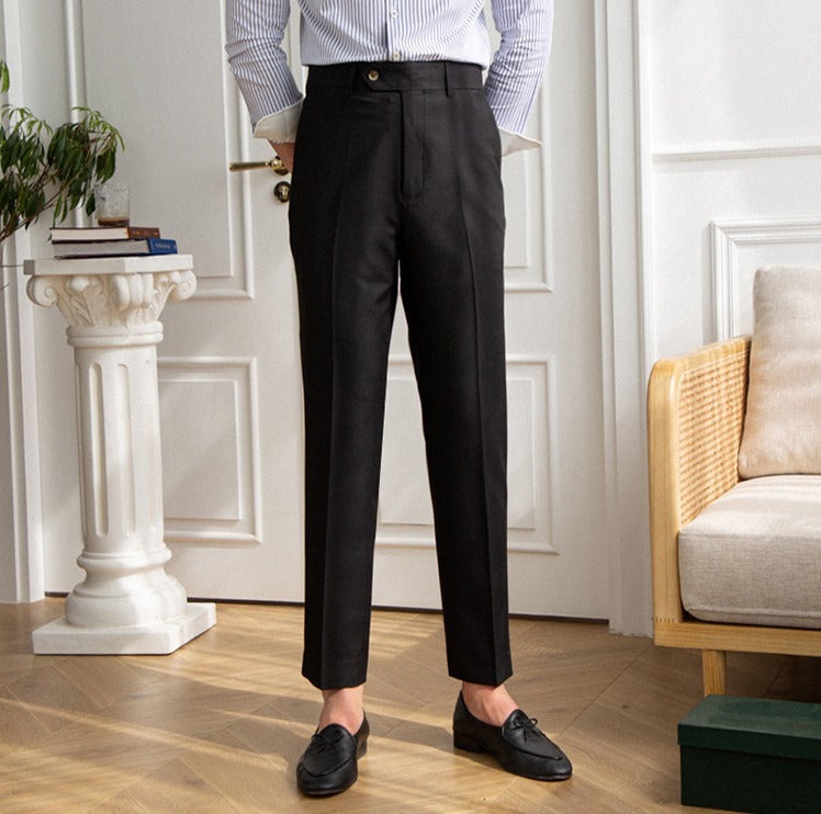 Pantalons droits Easy-Iron Sanremo