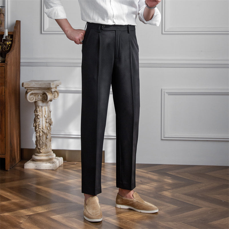 Pantalon à Plis Simple Senequier