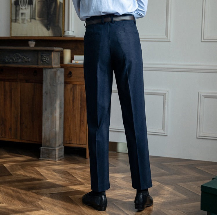 Pantalon Plissé Affûté "New York" pour le Bureau