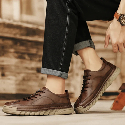 Les chaussures en cuir Roamers