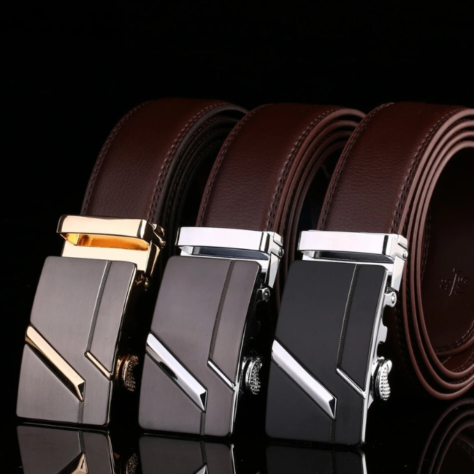 Ceinture en cuir de vachette 100%