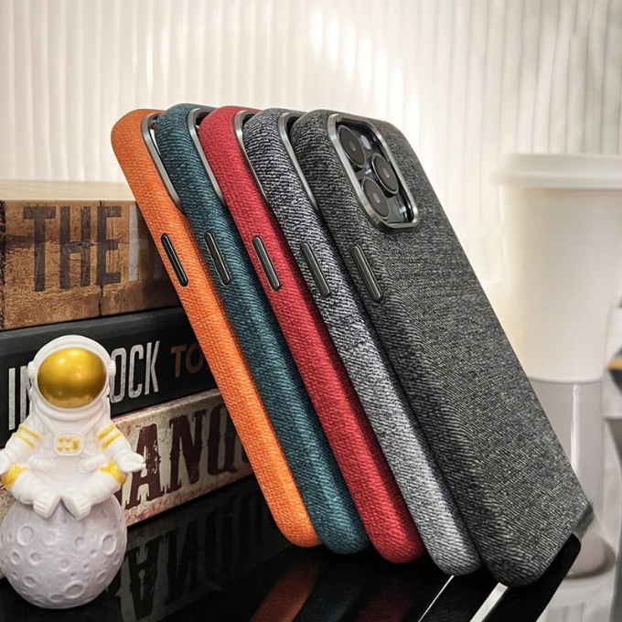 Coque en Denim MagSafe