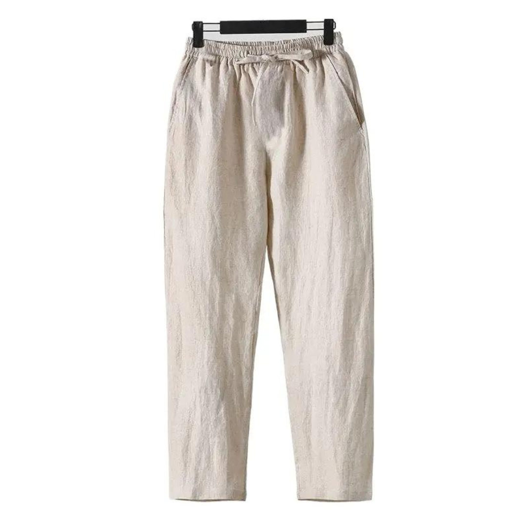 Paris™ - Pantalon En Lin (Coupe Droite)