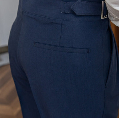 Pantalon droit plissé Gurkha Capri