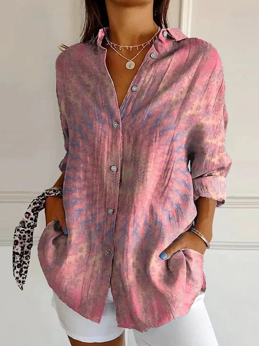 Kay | Blouse Rétro Vibrante