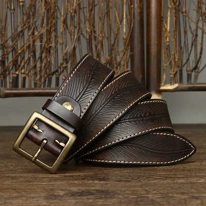 Ceinture en Cuir Vachette Pure