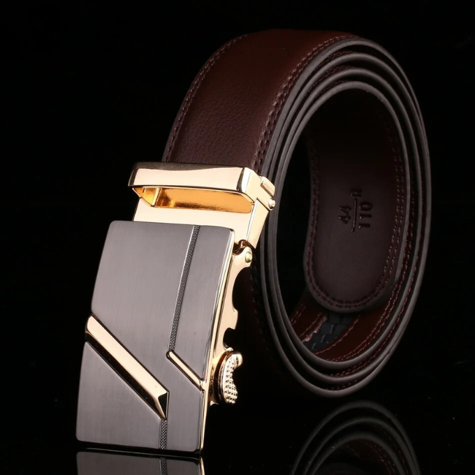 Ceinture en cuir de vachette 100%