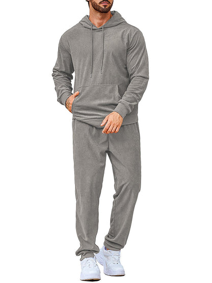 Haut de survêtement décontracté à capuche pour le jogging (US uniquement)