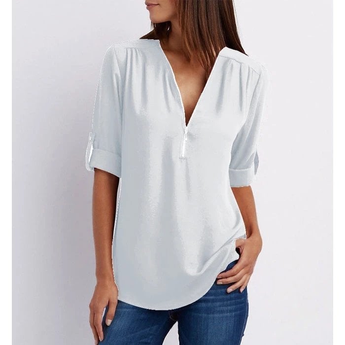 Gwen | Blouse Zippée Chic