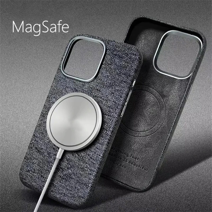 Coque en Denim MagSafe