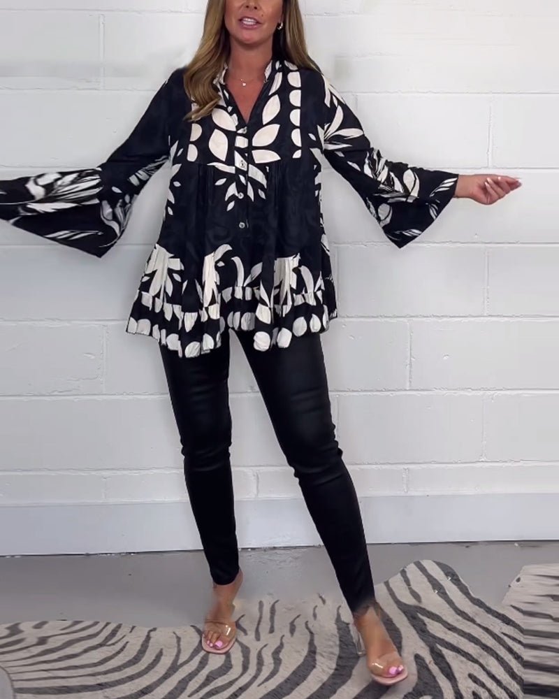 Lyra | Haut à Manches Évasées