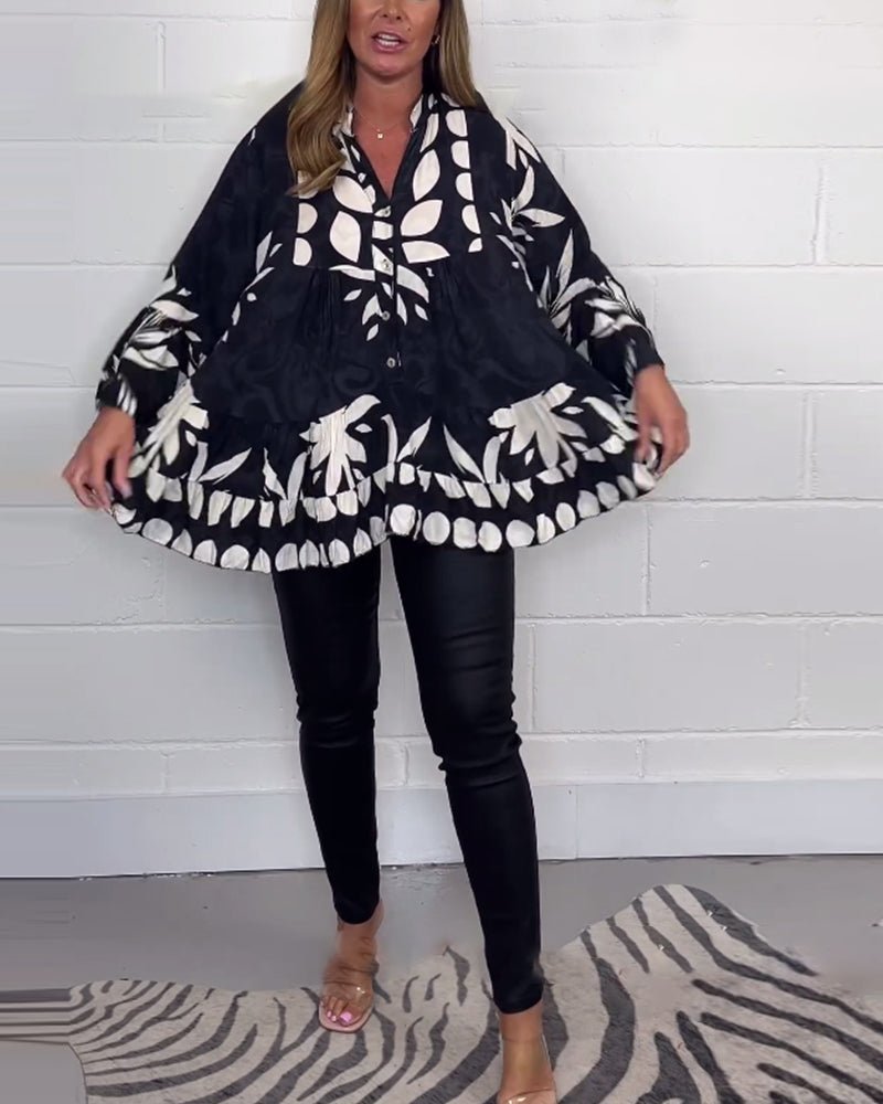 Lyra | Haut à Manches Évasées