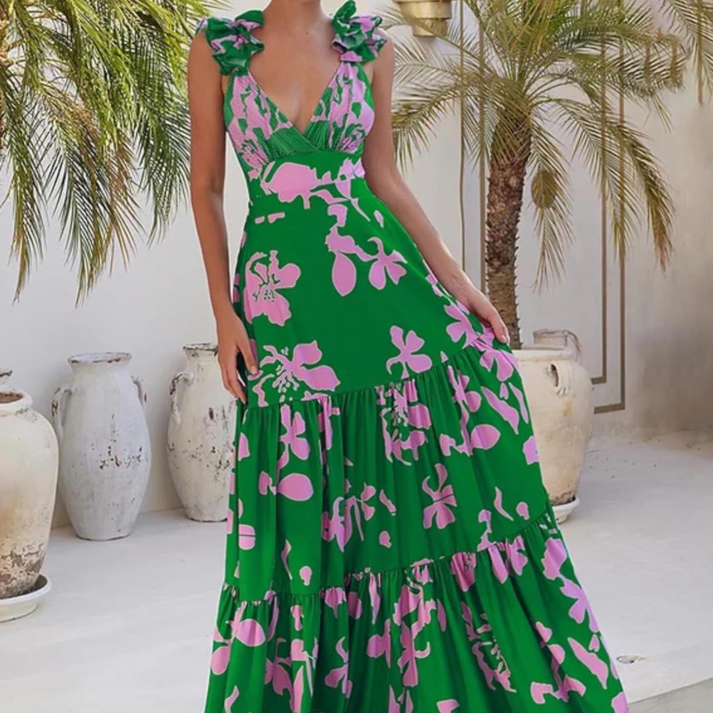 Mandy | Ensemble de Bain Imprimé Élégant