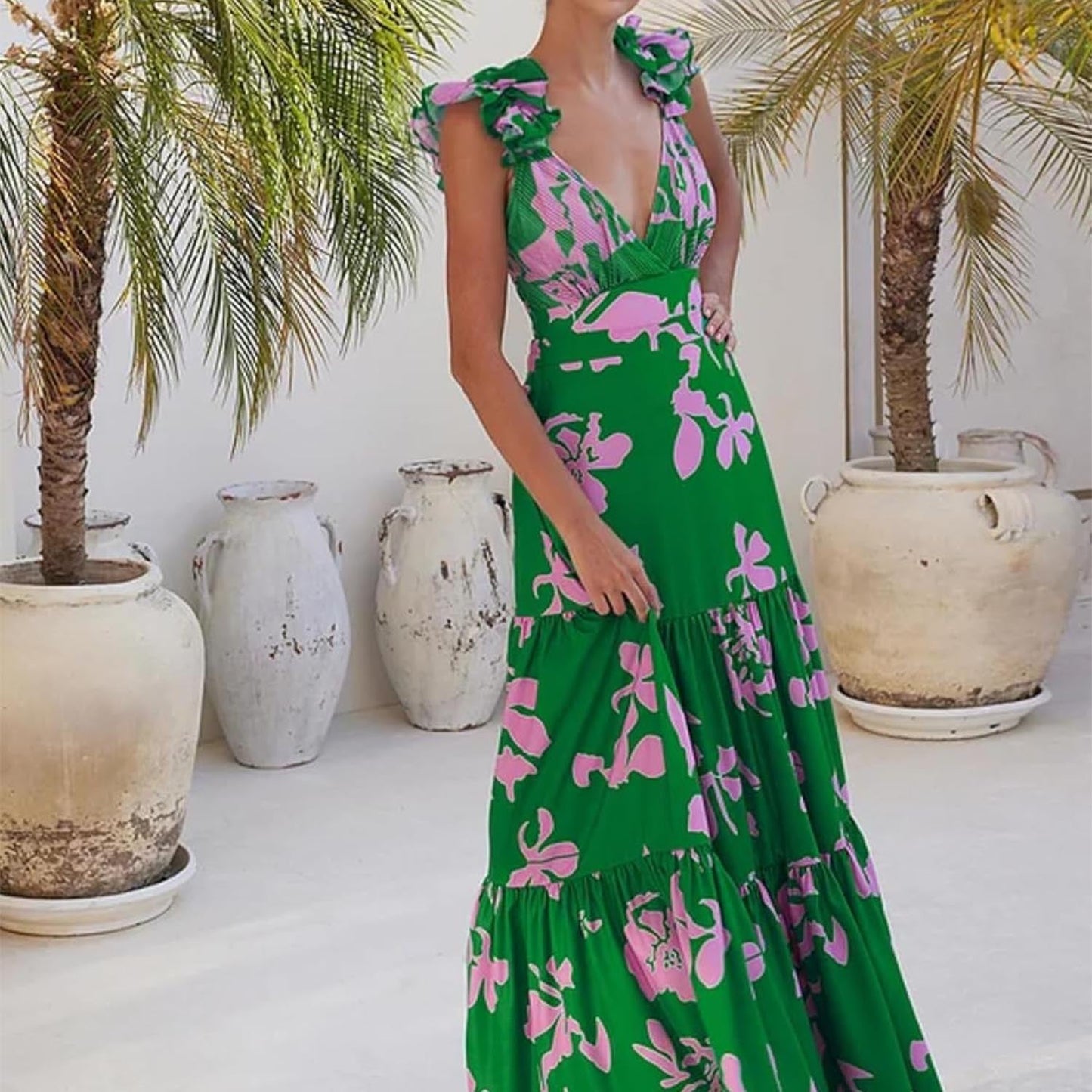 Mandy | Ensemble de Bain Imprimé Élégant