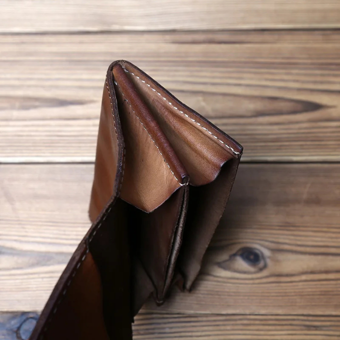 Portefeuille Bison Ridge en Cuir Pleine Fleur