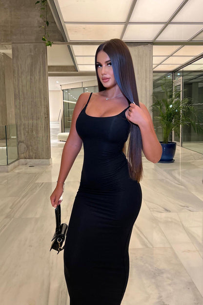 Robe Maxi Ajay - Noir