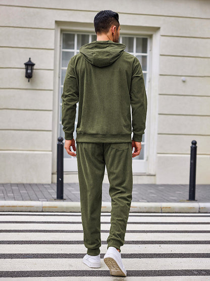 Haut de survêtement décontracté à capuche pour le jogging (US uniquement)