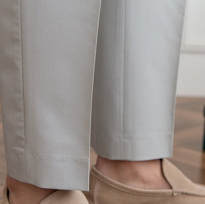 Pantalon droit plissé Gurkha Capri