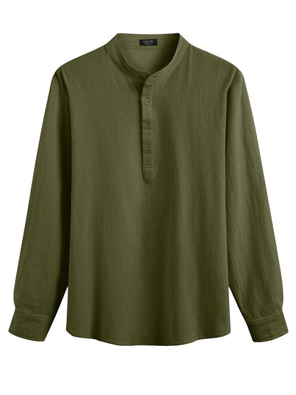 Ensemble de Chemises Henley 2 Pièces Décontractées (US Seulement)