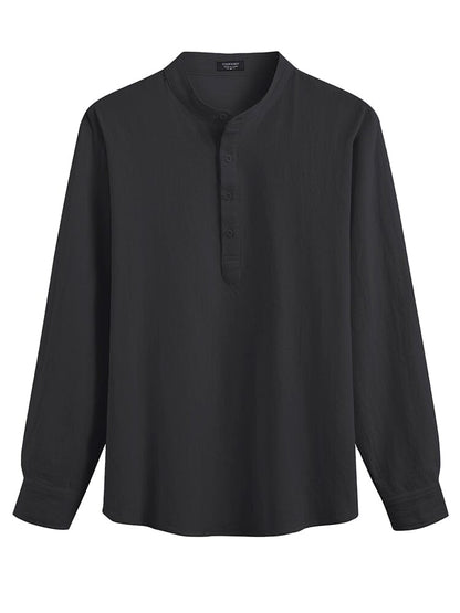 Ensemble de Chemises Henley 2 Pièces Décontractées (US Seulement)