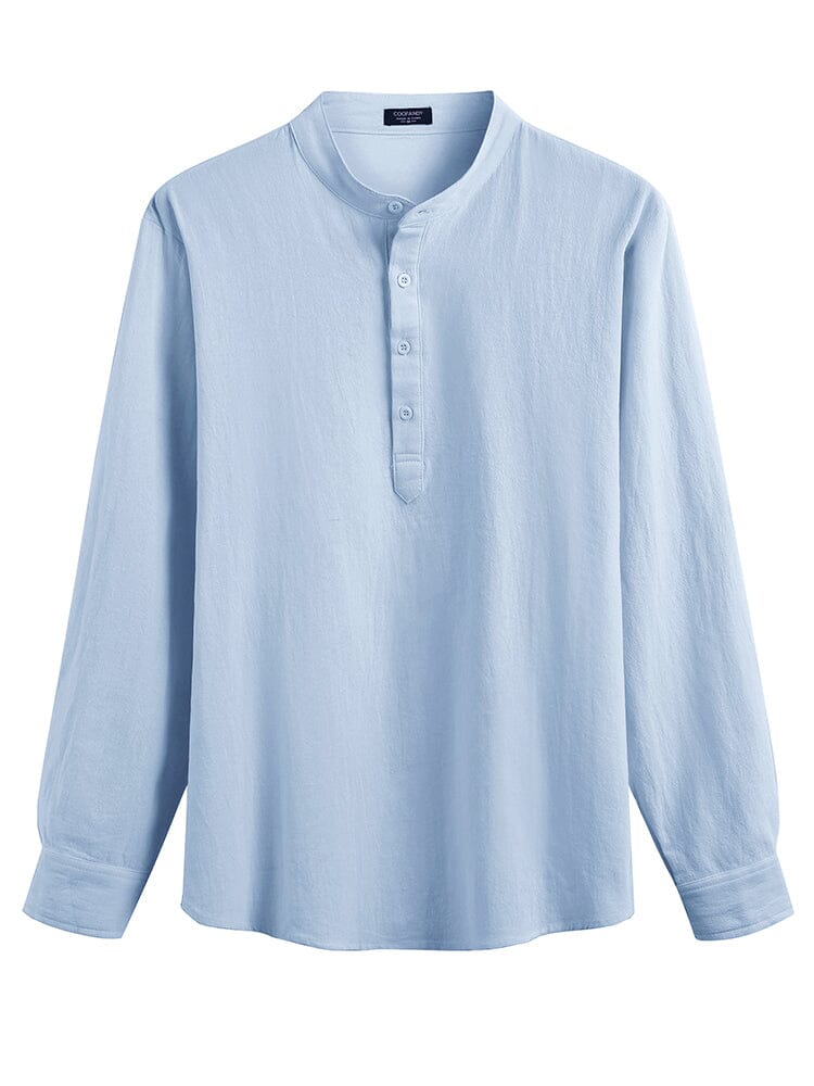 Ensemble de Chemises Henley 2 Pièces Décontractées (US Seulement)